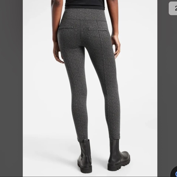 Athleta Delancey Textured Tight, Textured Stripe sz S #K2 - Picture 3 of 6